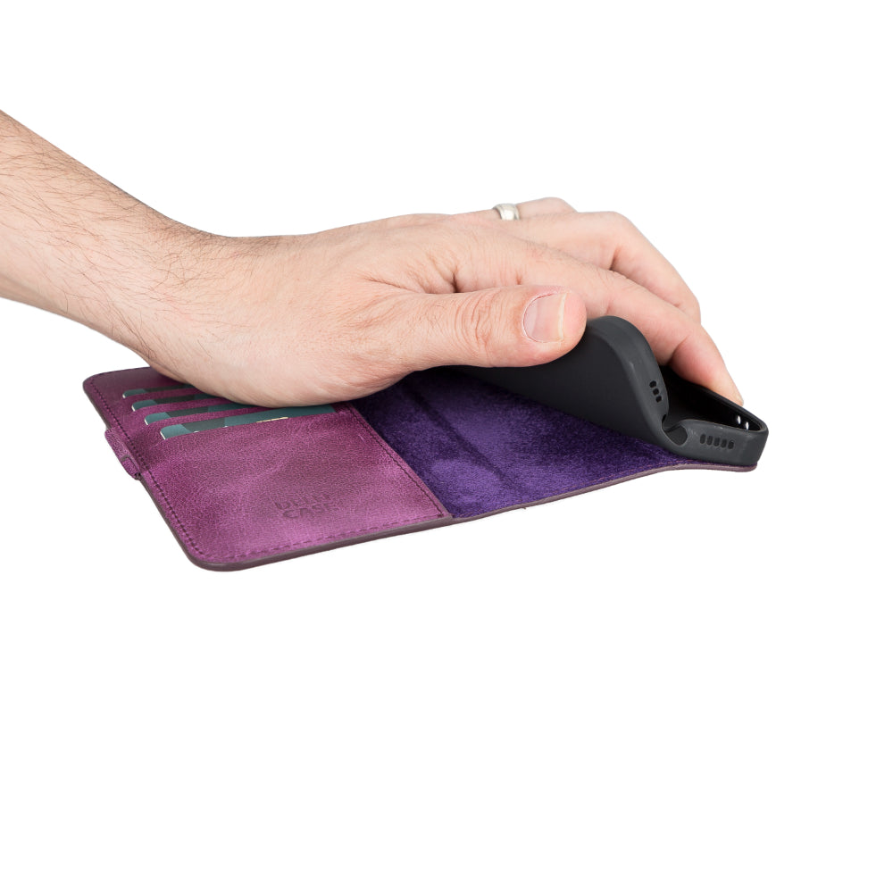 Delfi, TD Wallet iPhone 13 Pro Max Genuine Leather Wallet Case