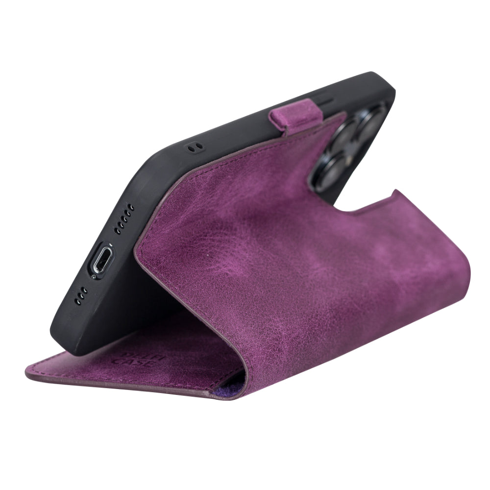 Delfi, TD Wallet iPhone 13 Pro Genuine Leather Wallet Case