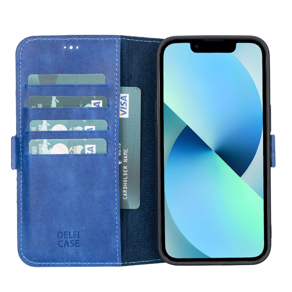 Delfi, TD Wallet iPhone 13 Genuine Leather Wallet Case