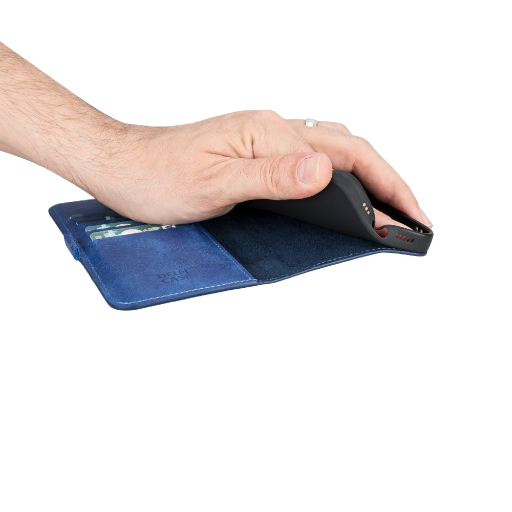 Delfi, TD Wallet iPhone 13 Pro Max Genuine Leather Wallet Case