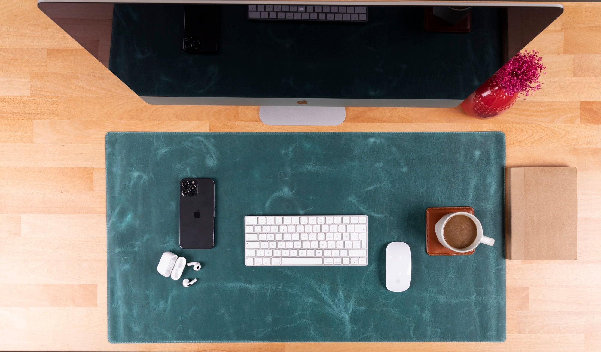Natural Leather Desk Mat
