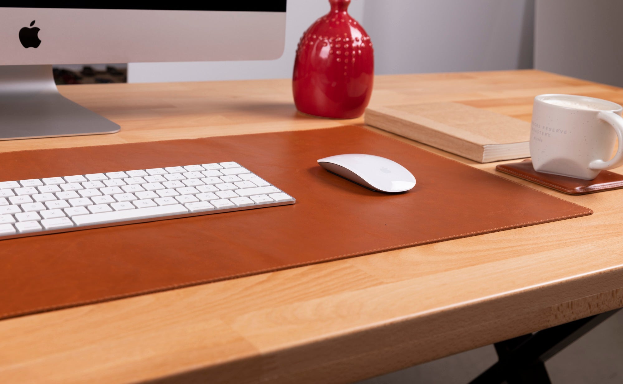 Natural Leather Desk Mat