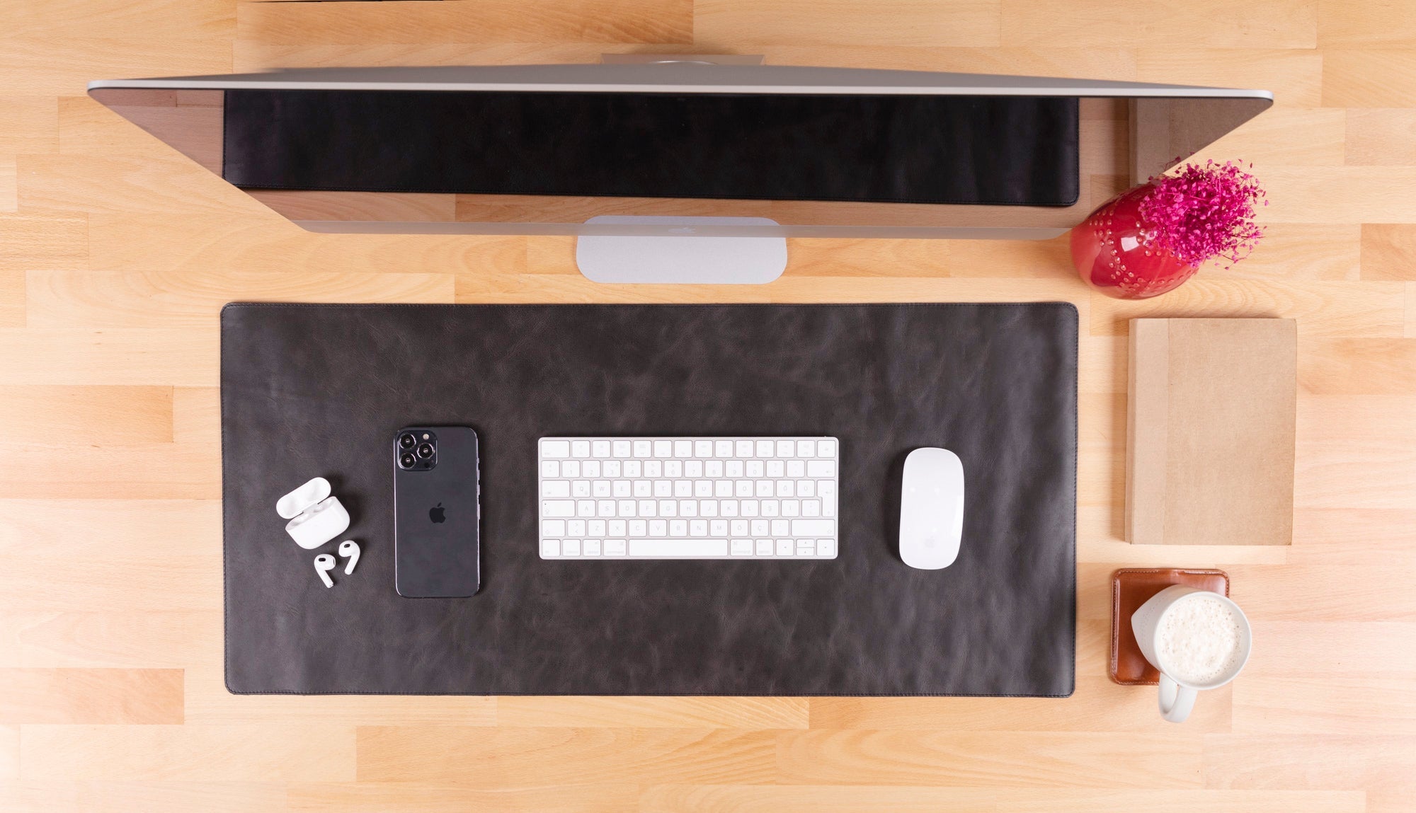 Natural Leather Desk Mat