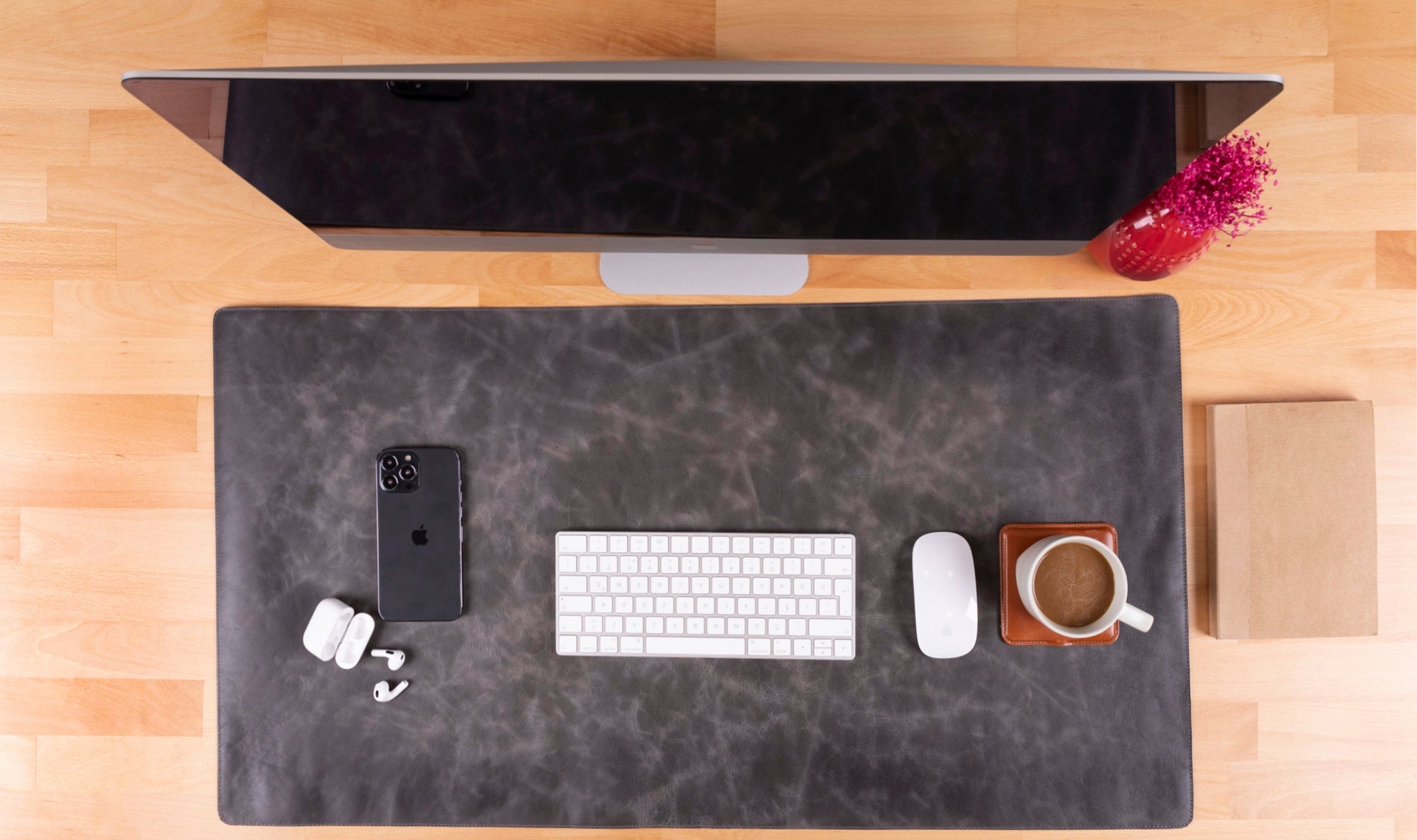 Natural Leather Desk Mat