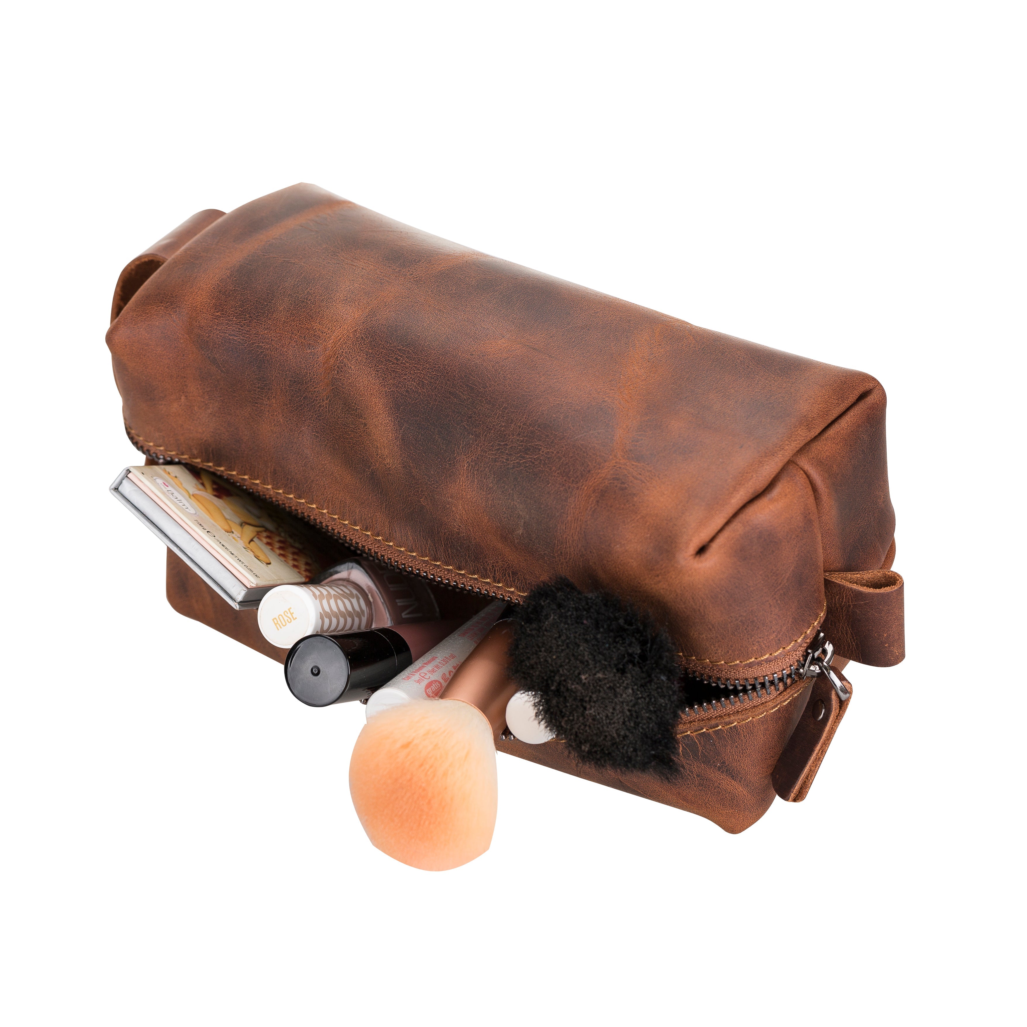 Eve Genuine Leather Dopp Kit, X Large