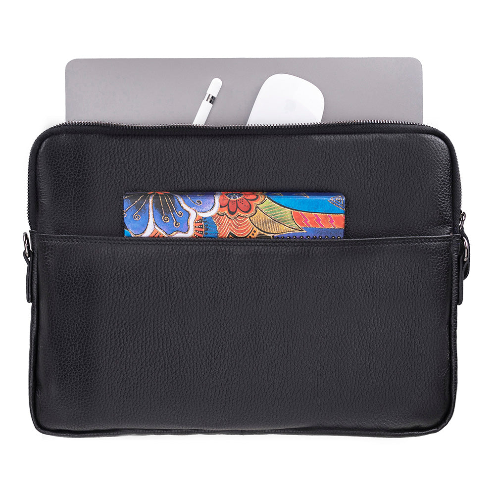 Leeds Slim Genuine Leather Laptop / Tablet Sleeve