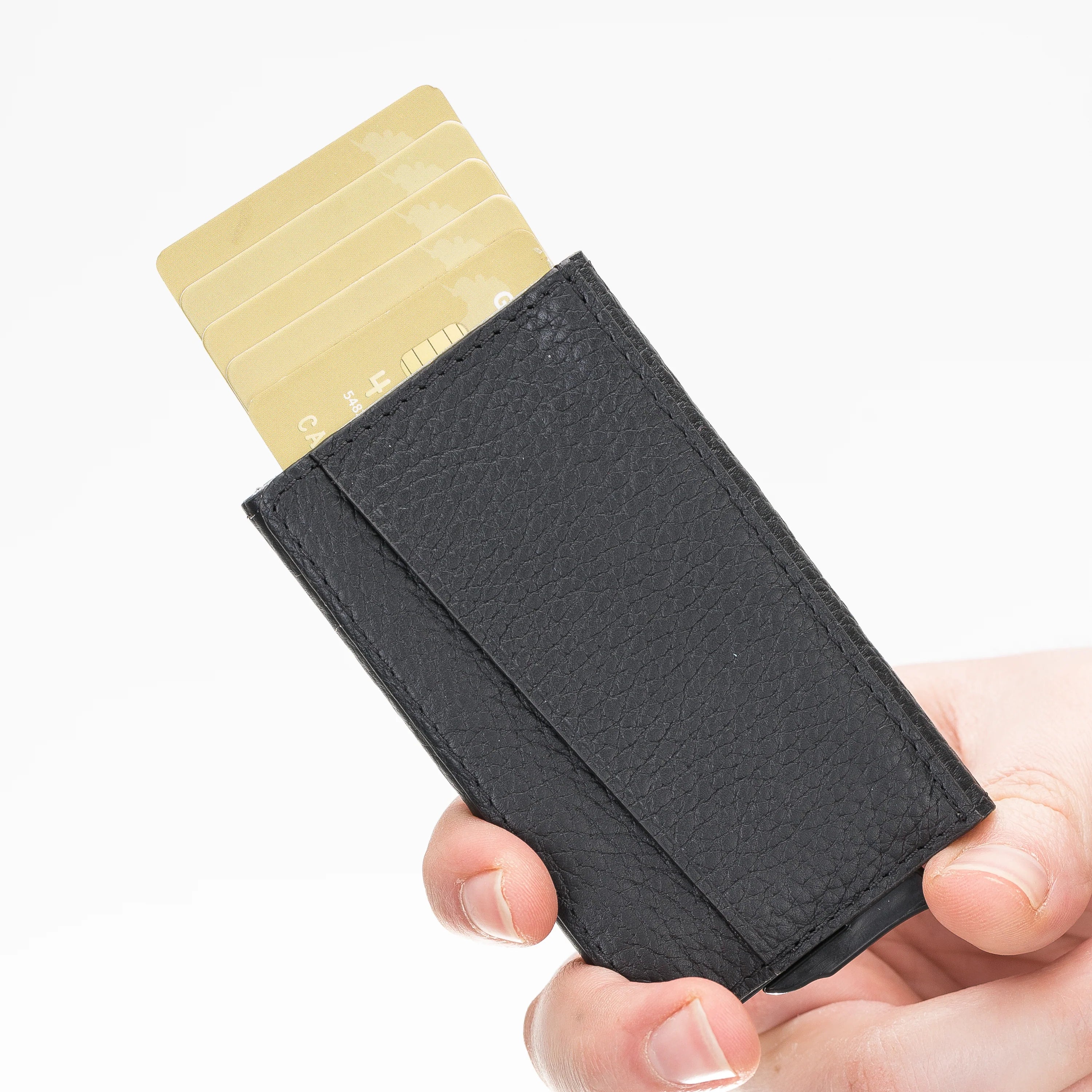 Torres Genuine Leather Pop-up Card Holder