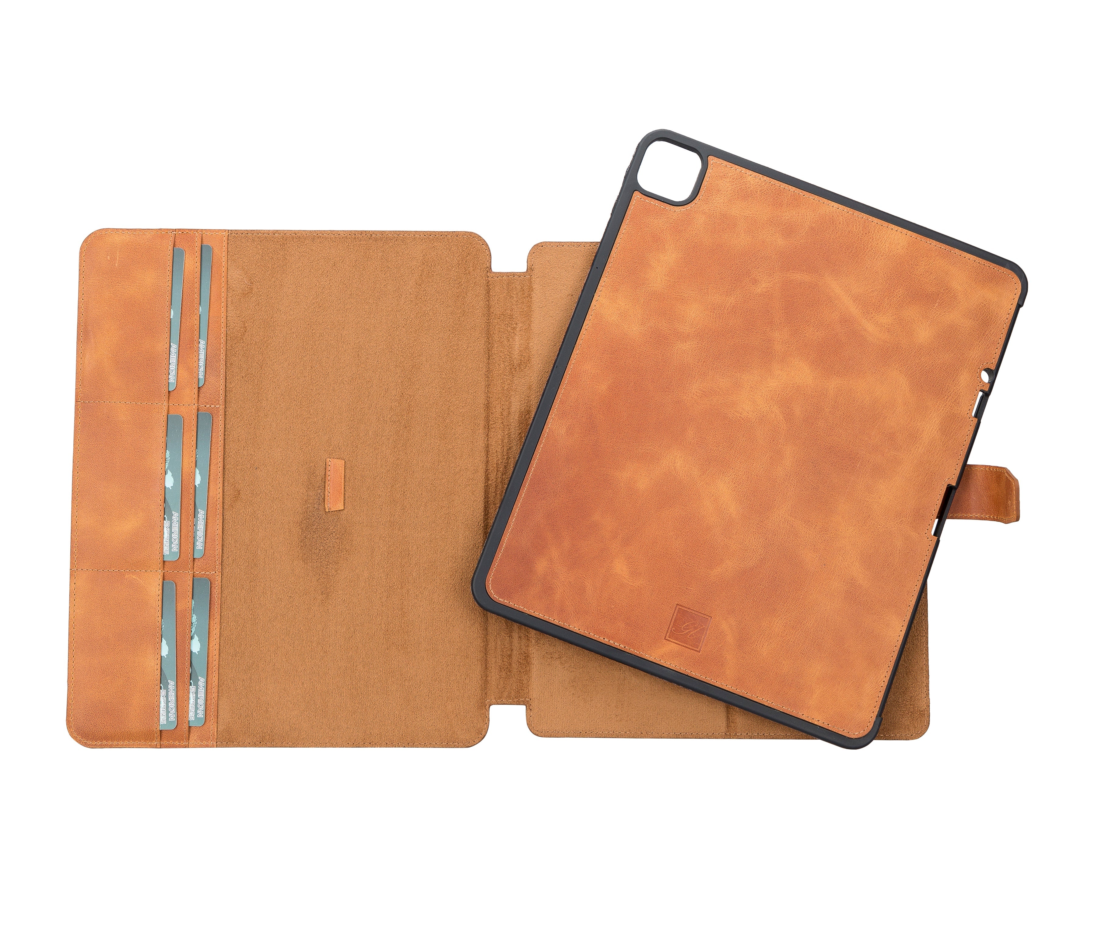 Eto iPad Pro 11" Genuine Leather Wallet Case
