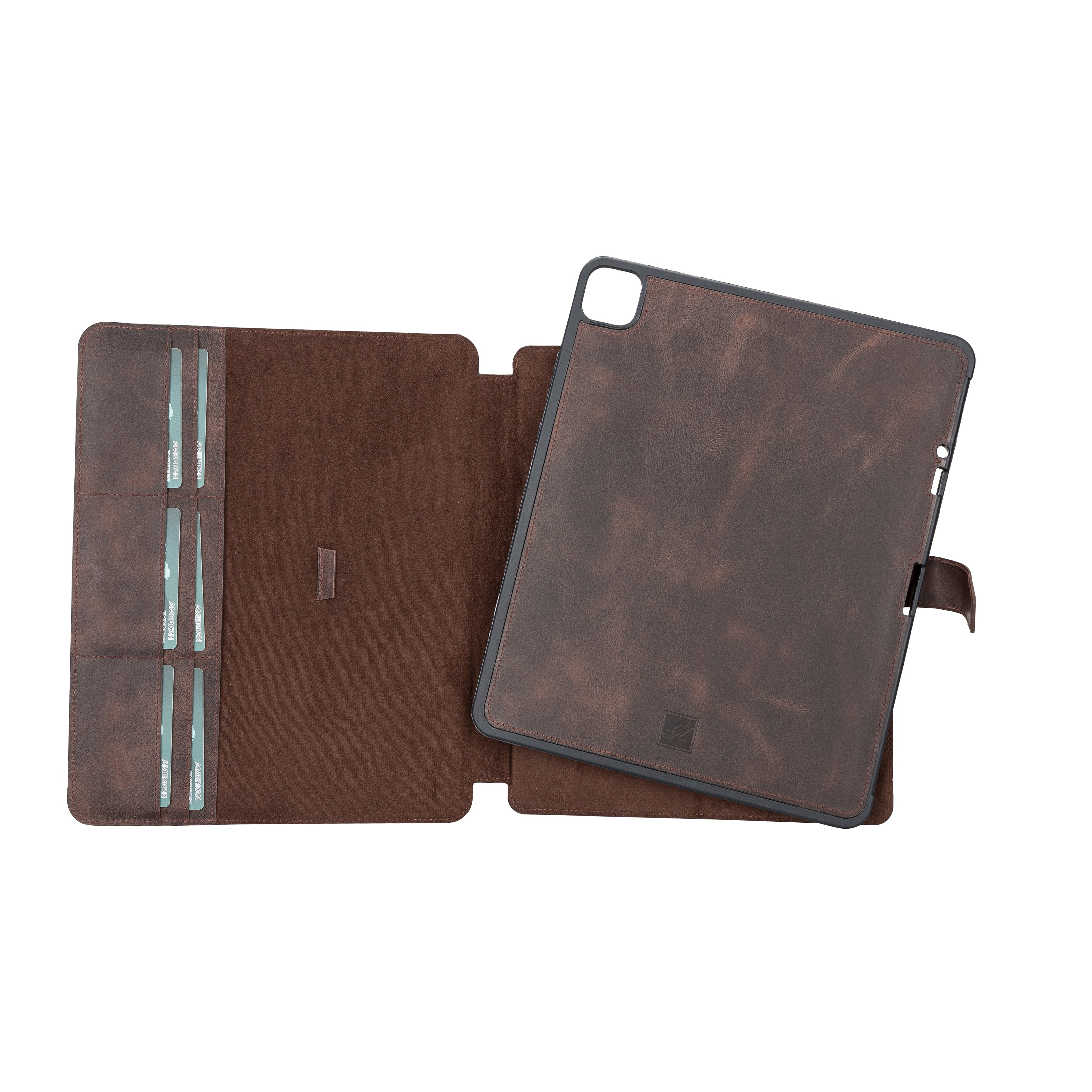 Eto iPad Pro 11" Genuine Leather Wallet Case