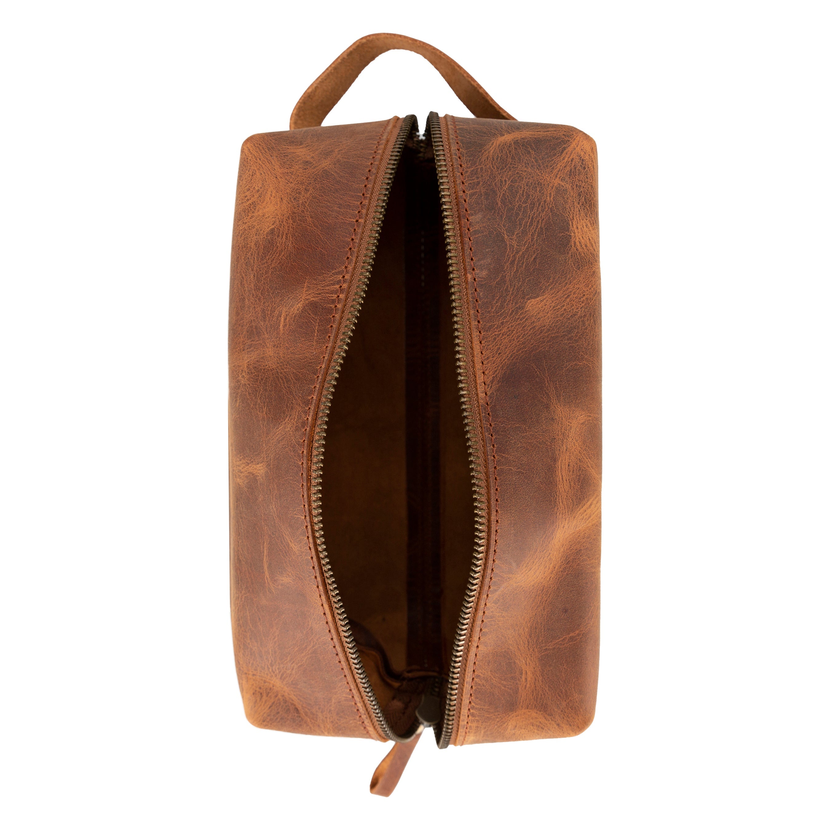 Eve Genuine Leather Dopp Kit, Medium