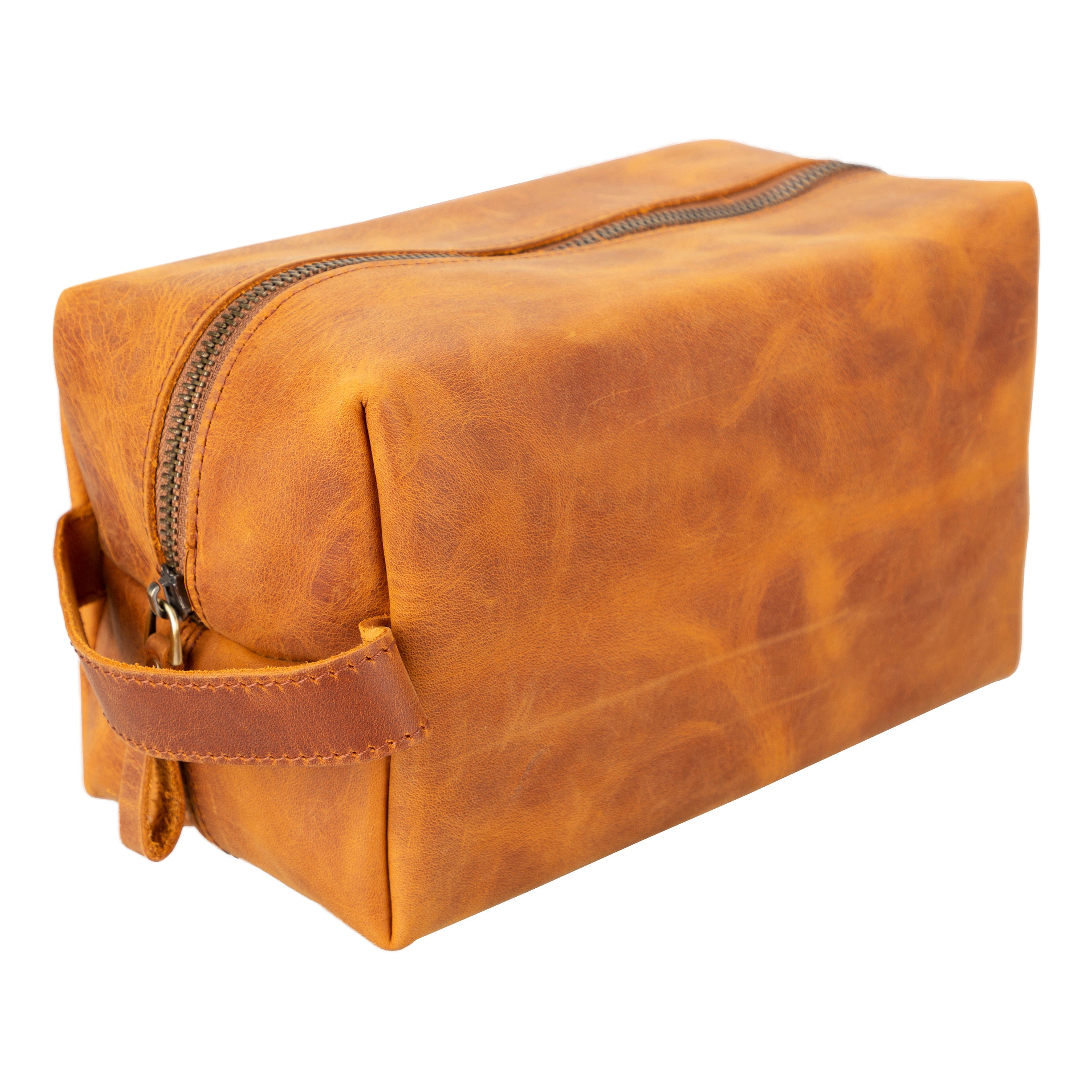 Eve Genuine Leather Dopp Kit, X Large