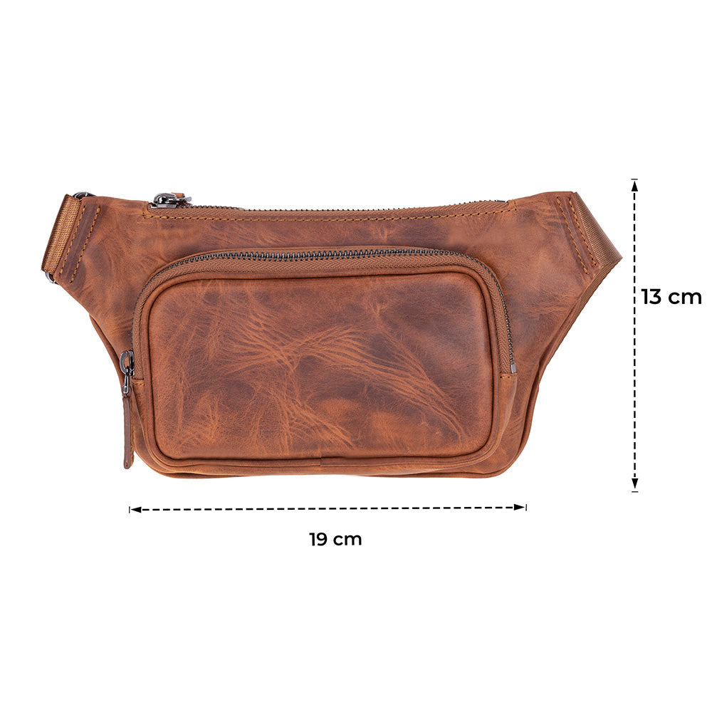 Apex Genuine Leather Waist Bag