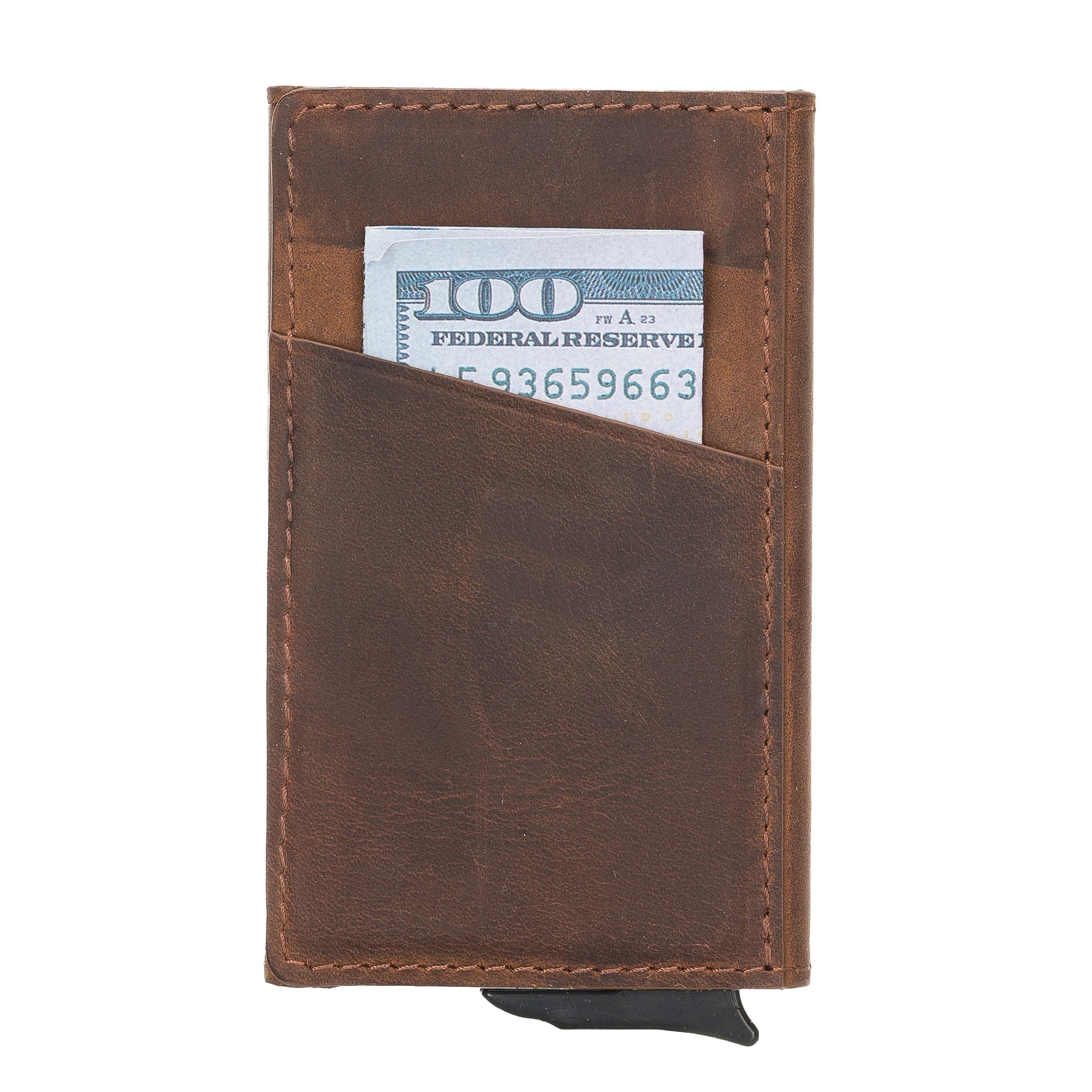 Torres Genuine Leather Pop-up Card Holder