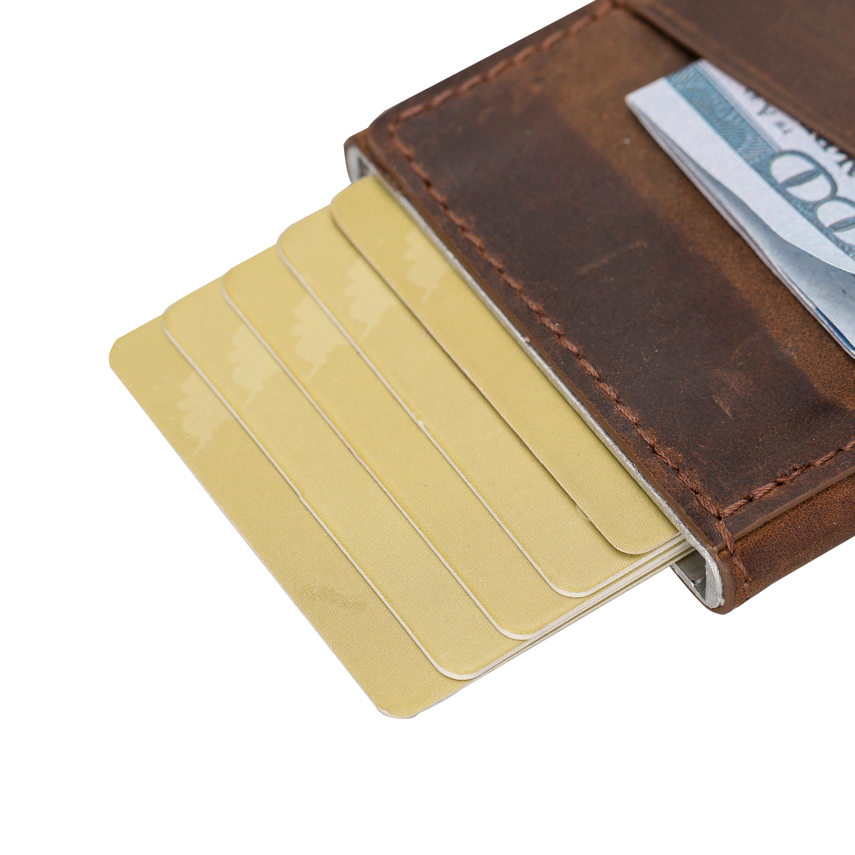 Torres Genuine Leather Pop-up Card Holder