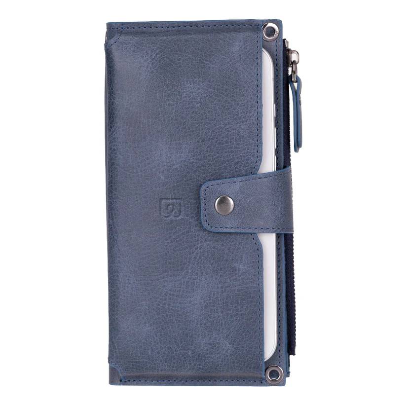 Lozan Strap Genuine Leather Crossbody Wallet