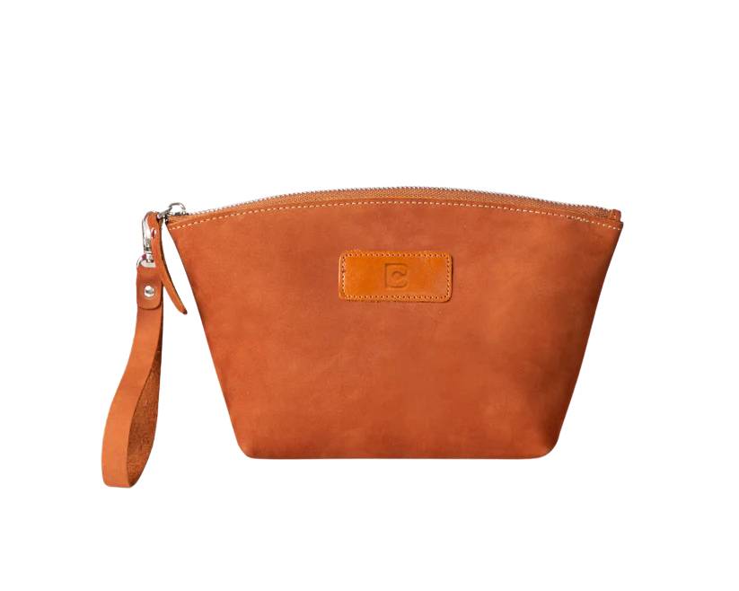 Luna Genuine Leather Makeup Bag