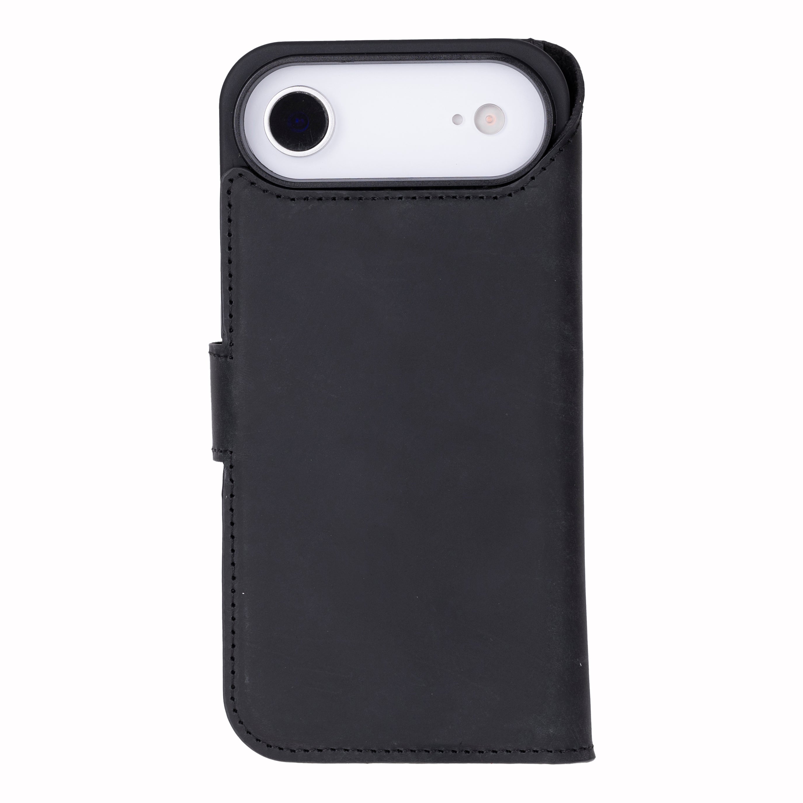 Liluri iPhone 17 Air Detachable Genuine Leather Case