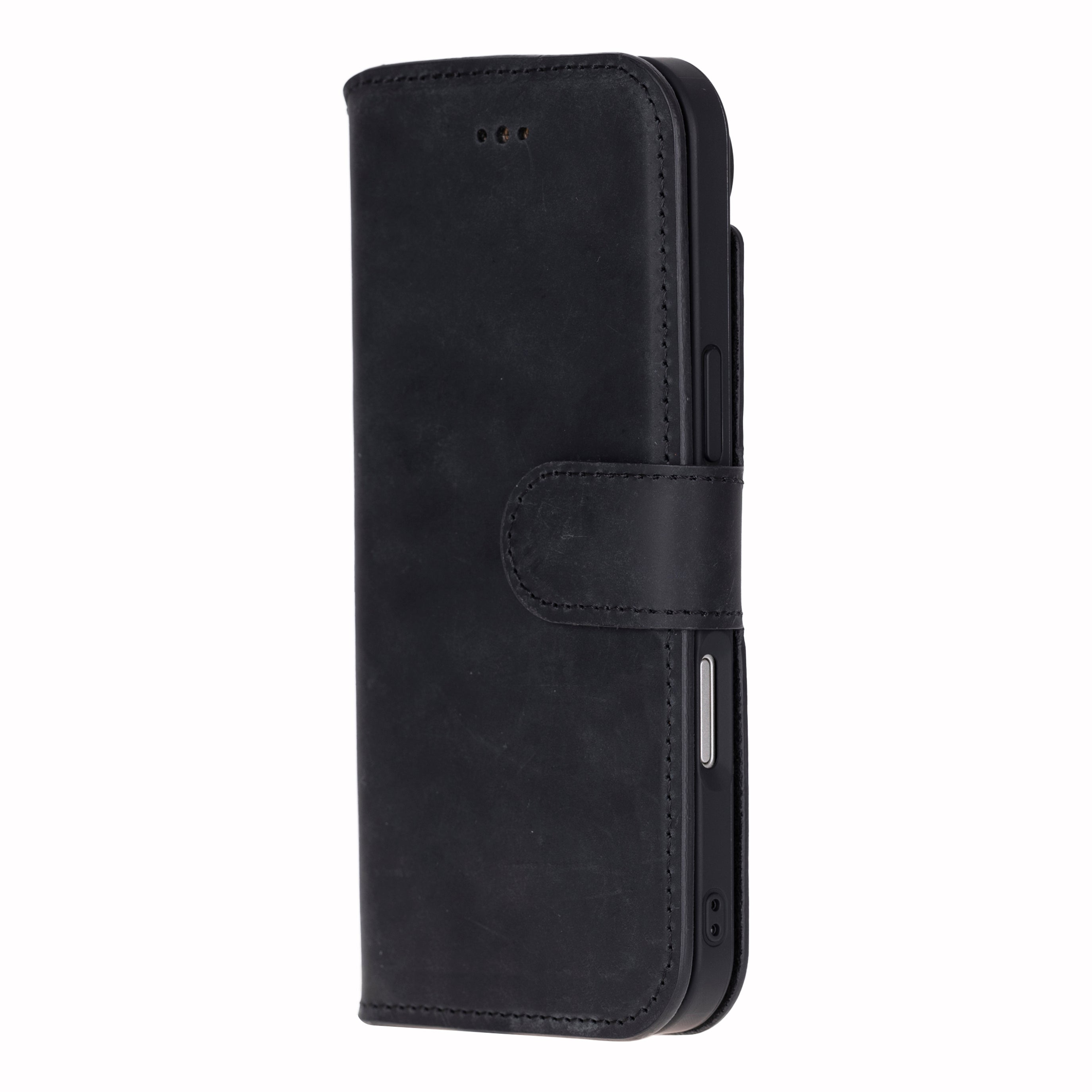 Liluri iPhone 17 Air Detachable Genuine Leather Case