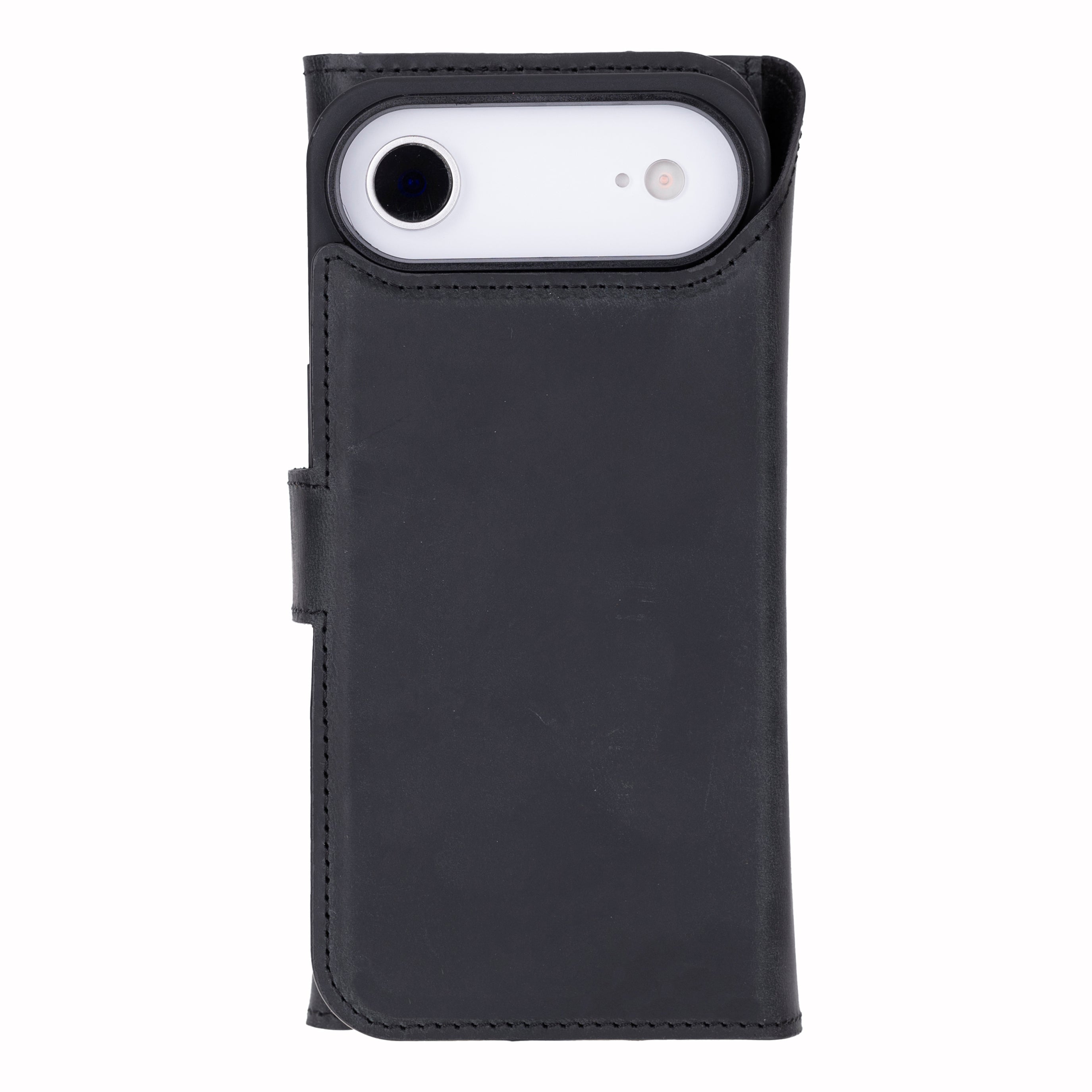 Santa iPhone 17 Air Genuine Leather Detachable Wallet Case
