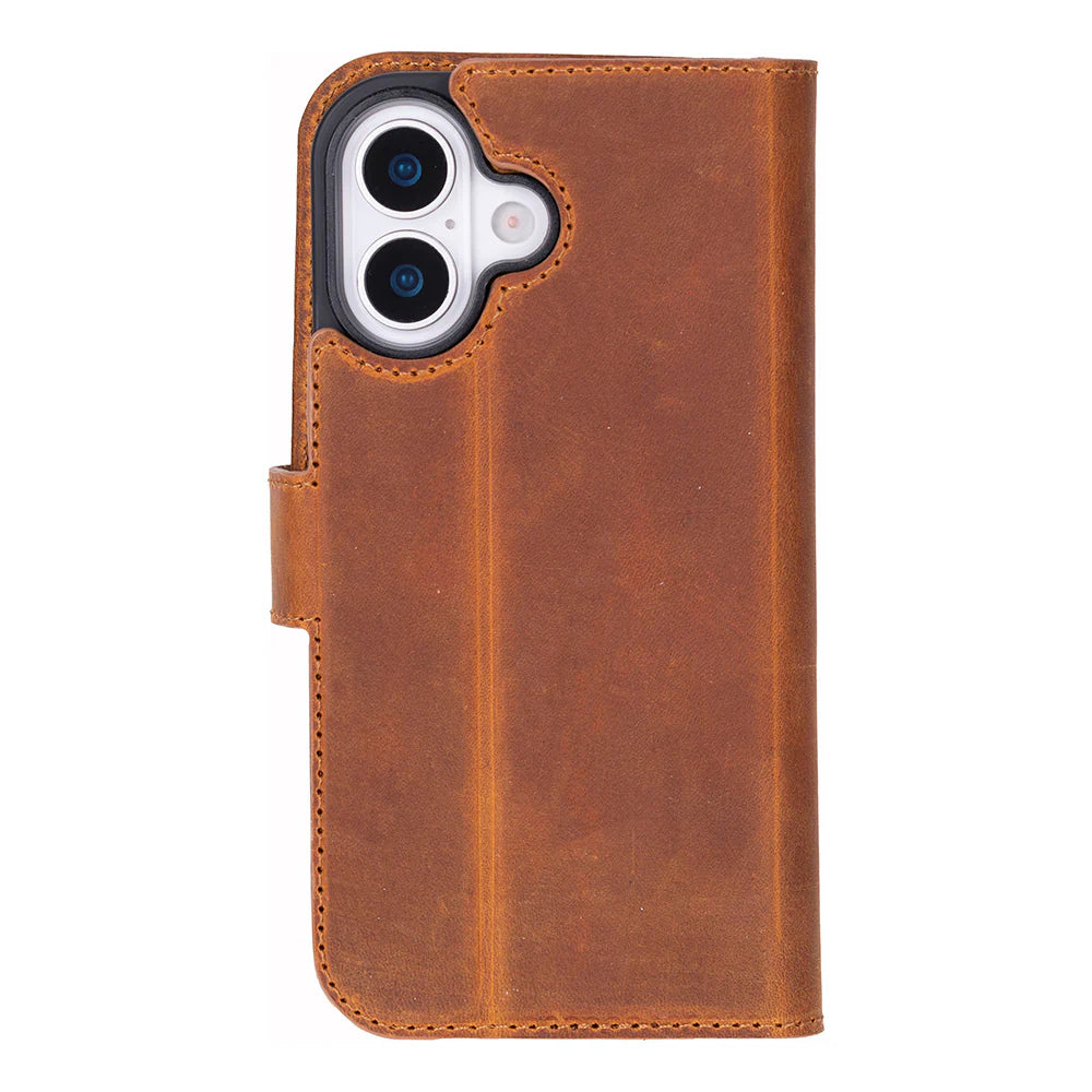 Magic iPhone 17 Leather Detachable Wallet Case (RFID)