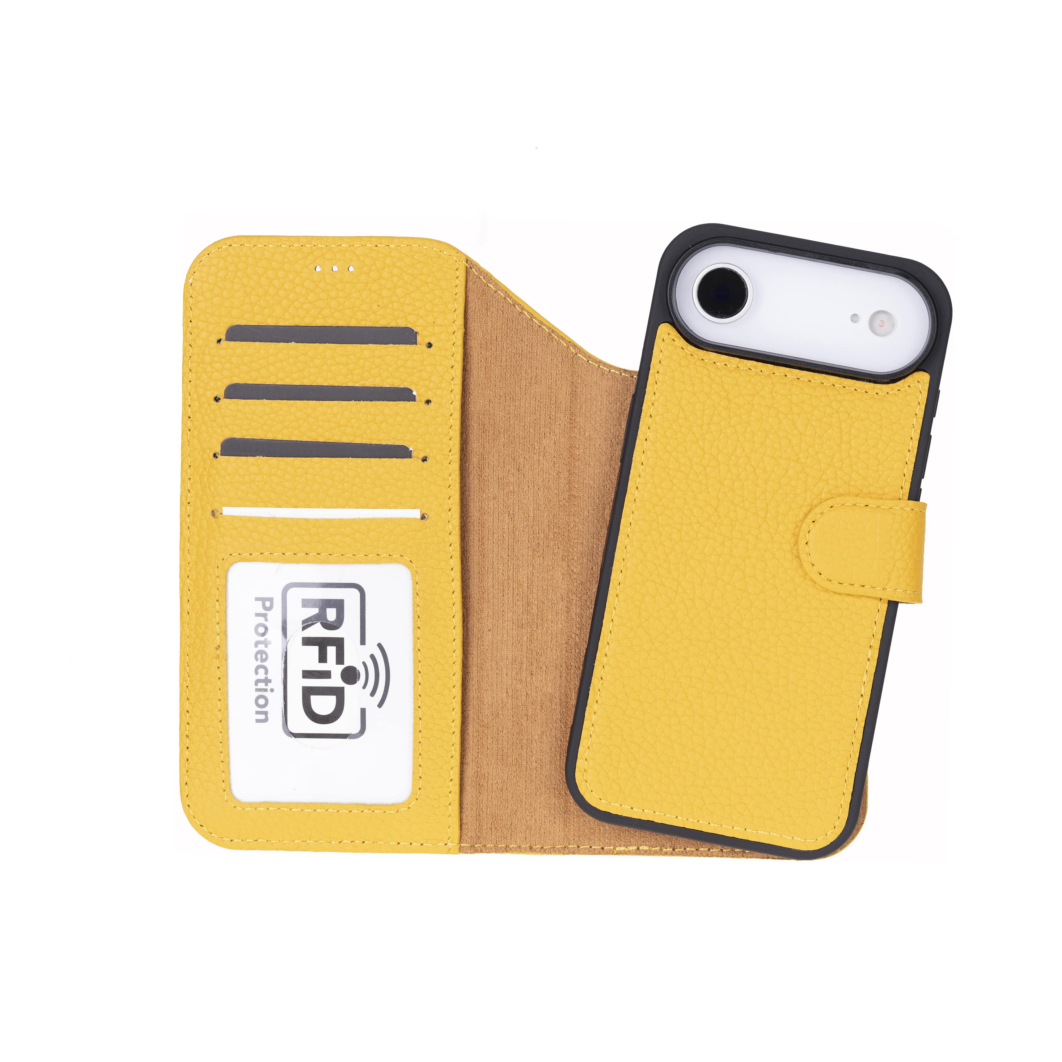 Magic iPhone 17 Air Leather Detachable Wallet Case (RFID)