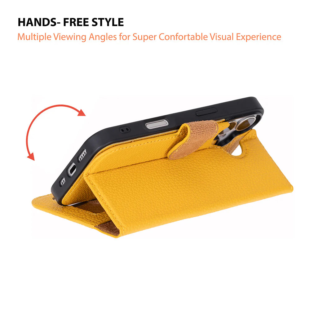 Magic iPhone 17 Leather Detachable Wallet Case (RFID)