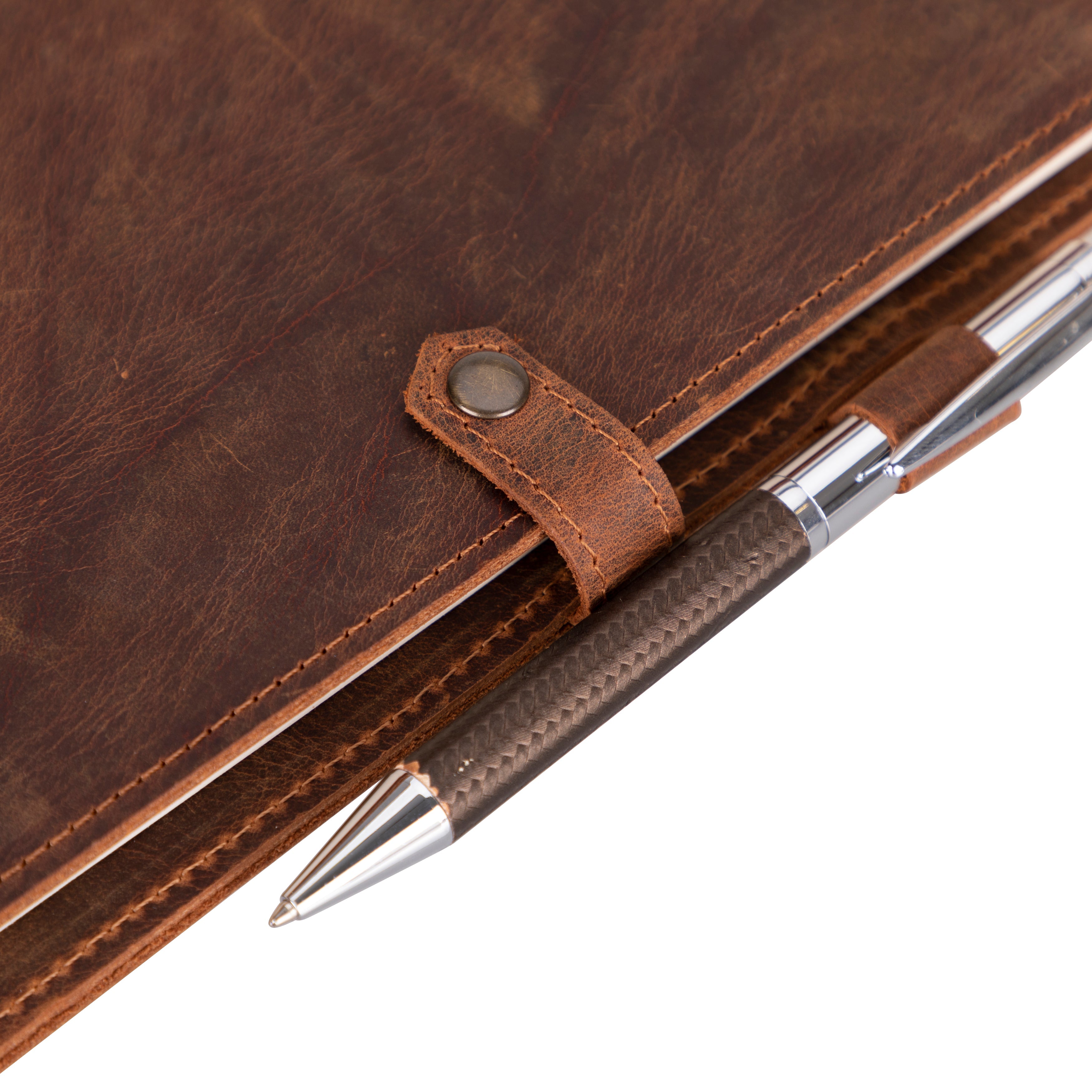 Pulseon Genuine Leather Journal Cover