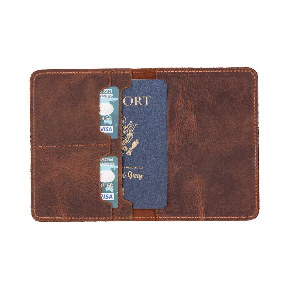 Avventura Genuine Leather Passport Holder