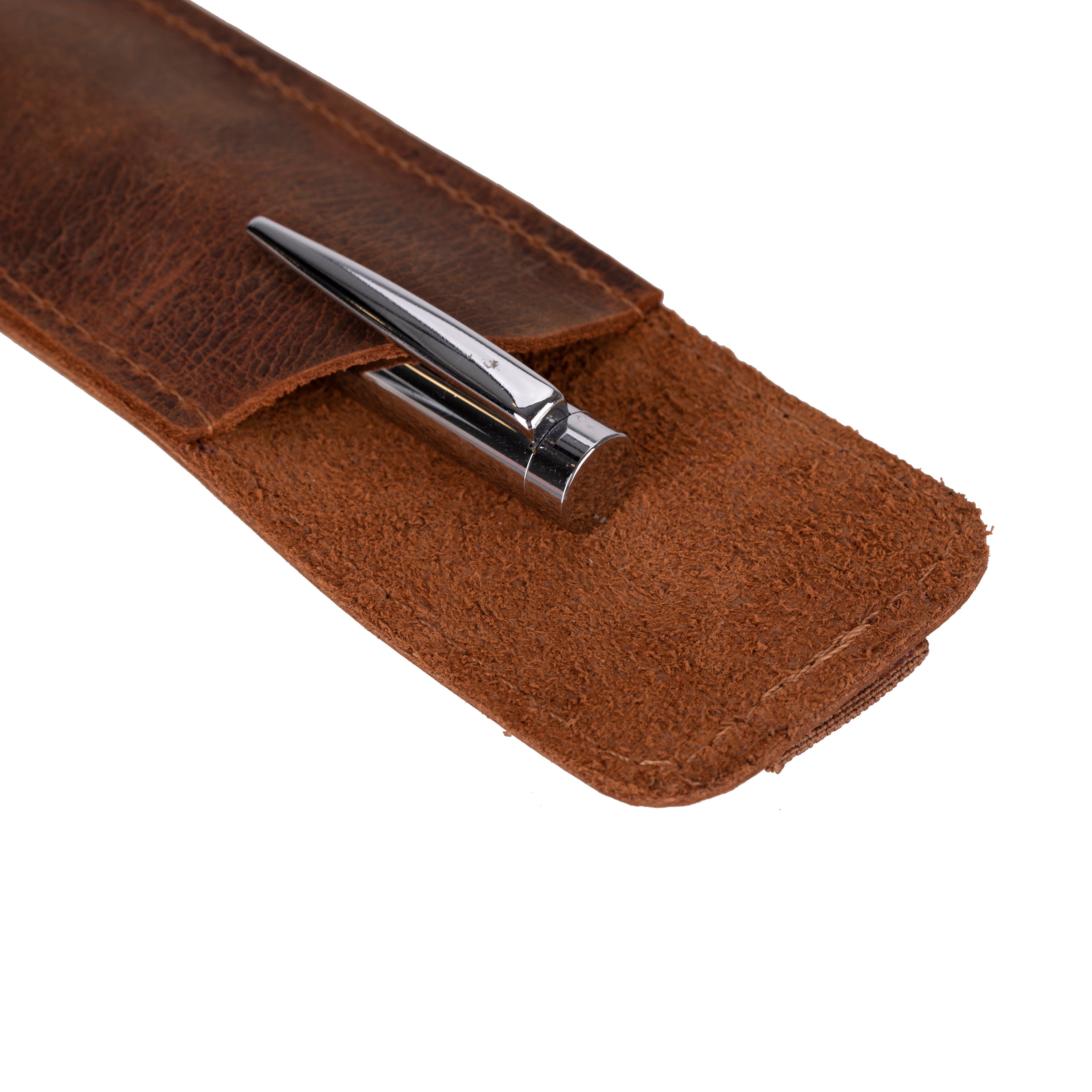 Ominex Genuine Leather Pen Pouch
