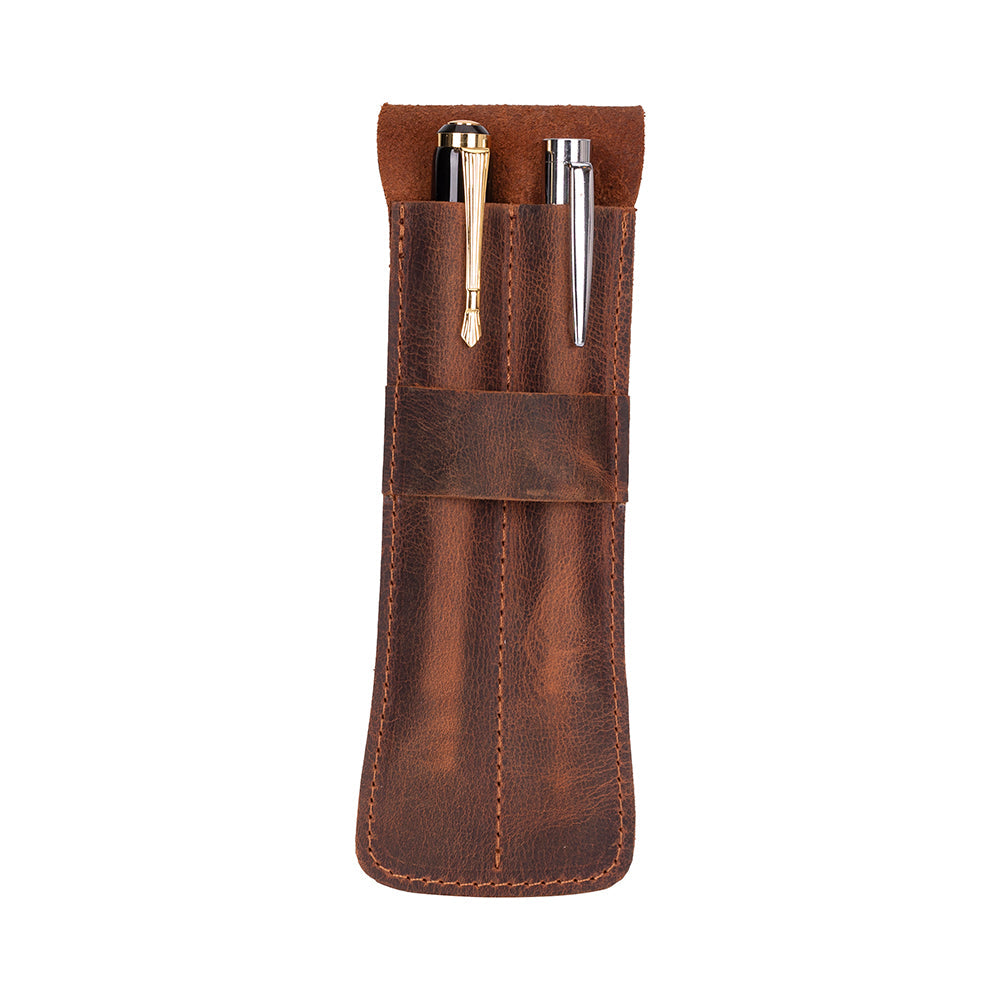 Renova Genuine Leather Pen Pouch