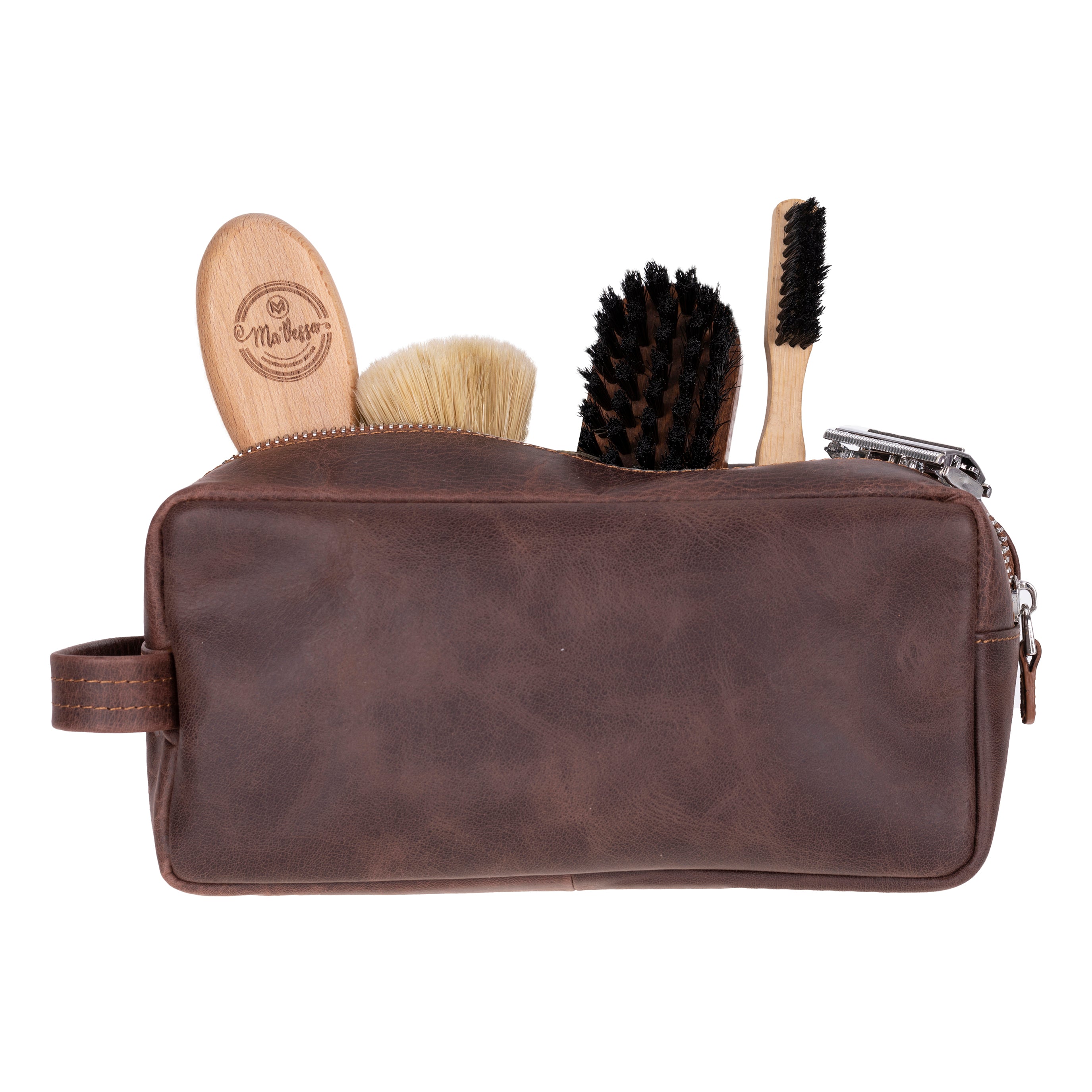 Biel Genuine Leather Dopp Kit