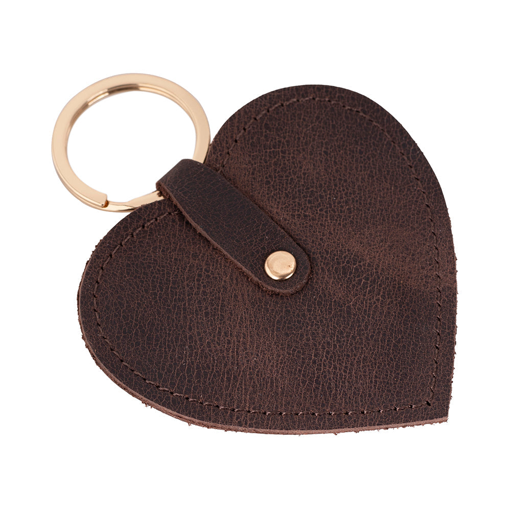 Cuore Genuine Leather Keyring