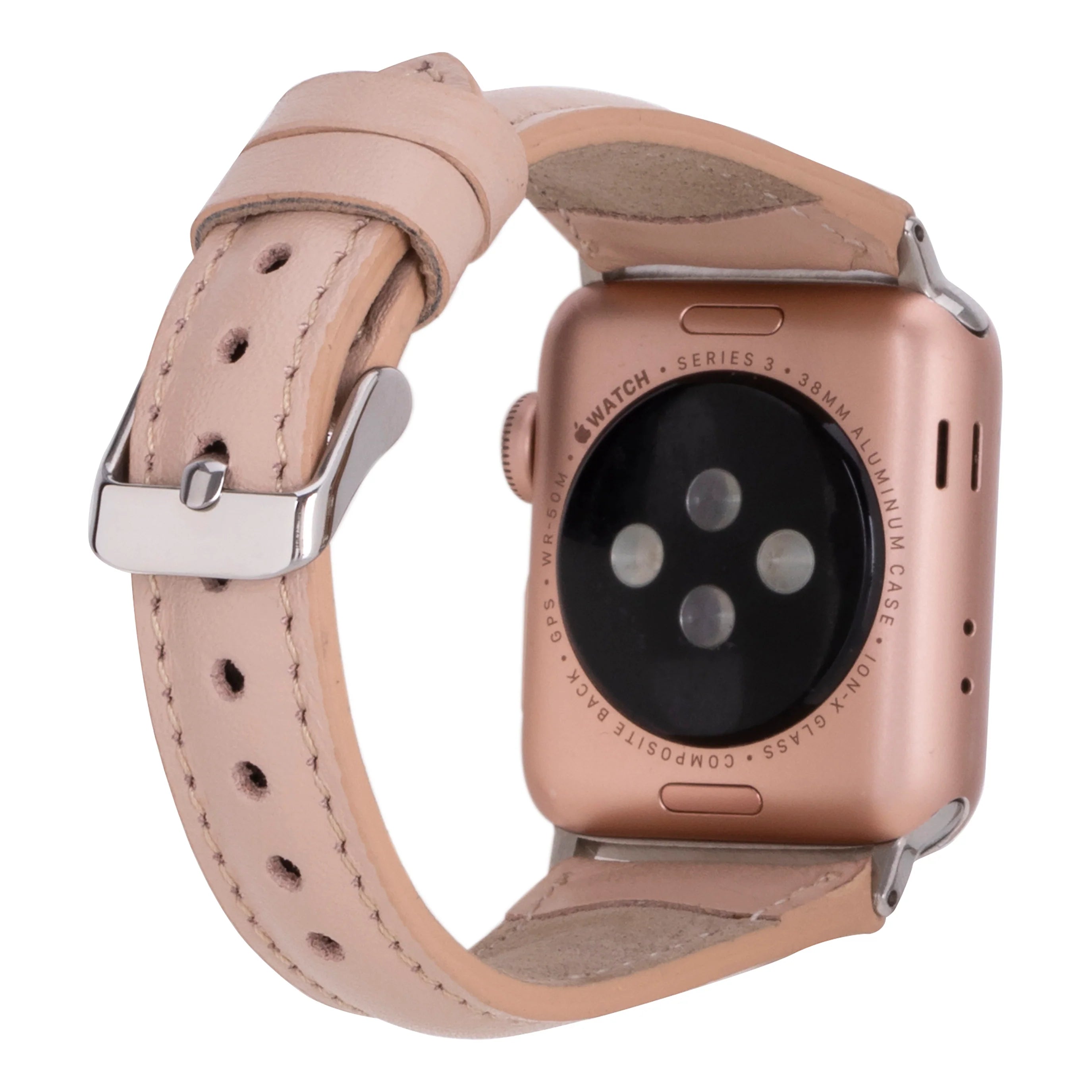 Slim Genuine Leather Apple Watch Band