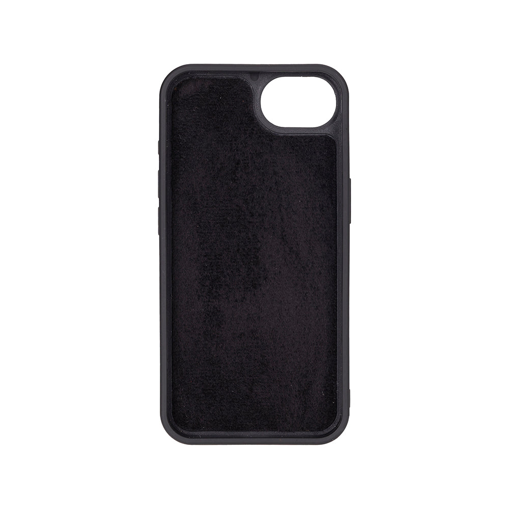 Magic iPhone 16E Detachable Genuine Leather Wallet Case