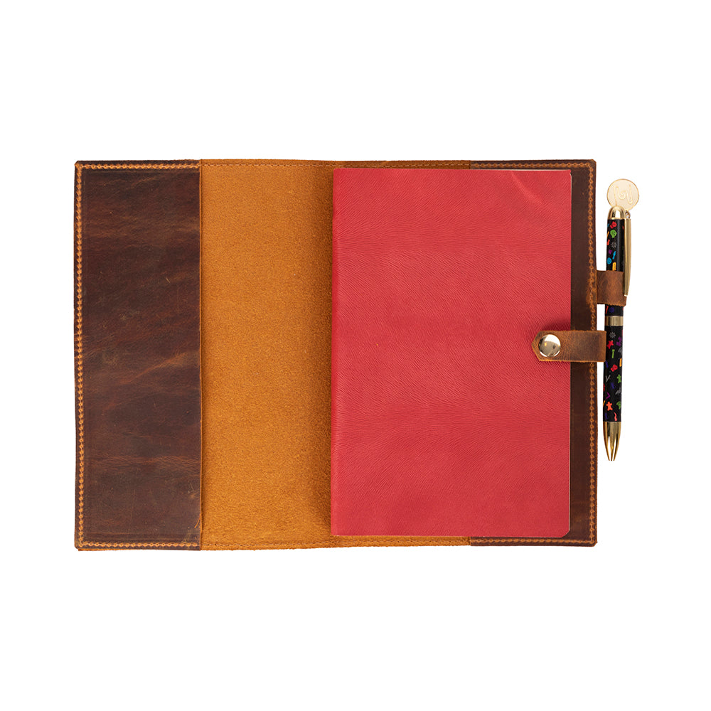 Pulseon Genuine Leather Journal Cover