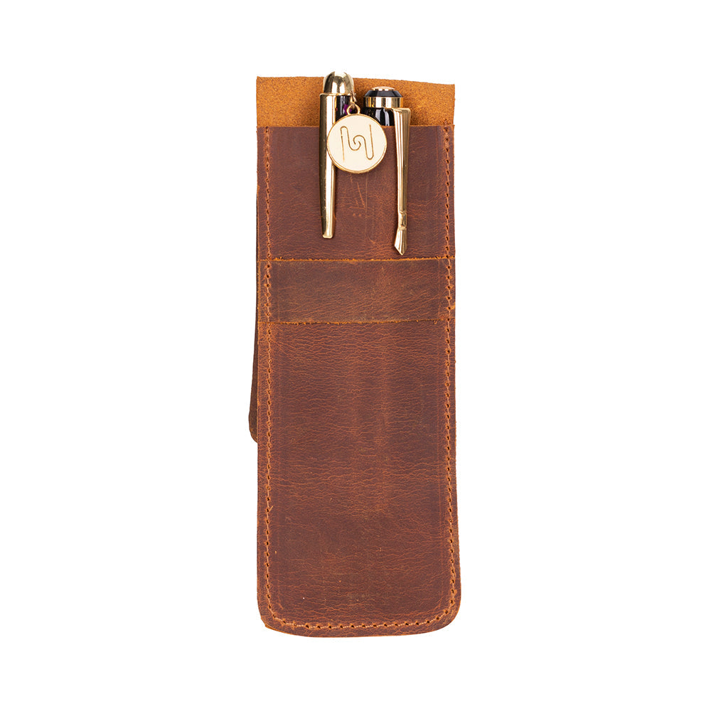 Solvion Genuine Leather Pen Pouch