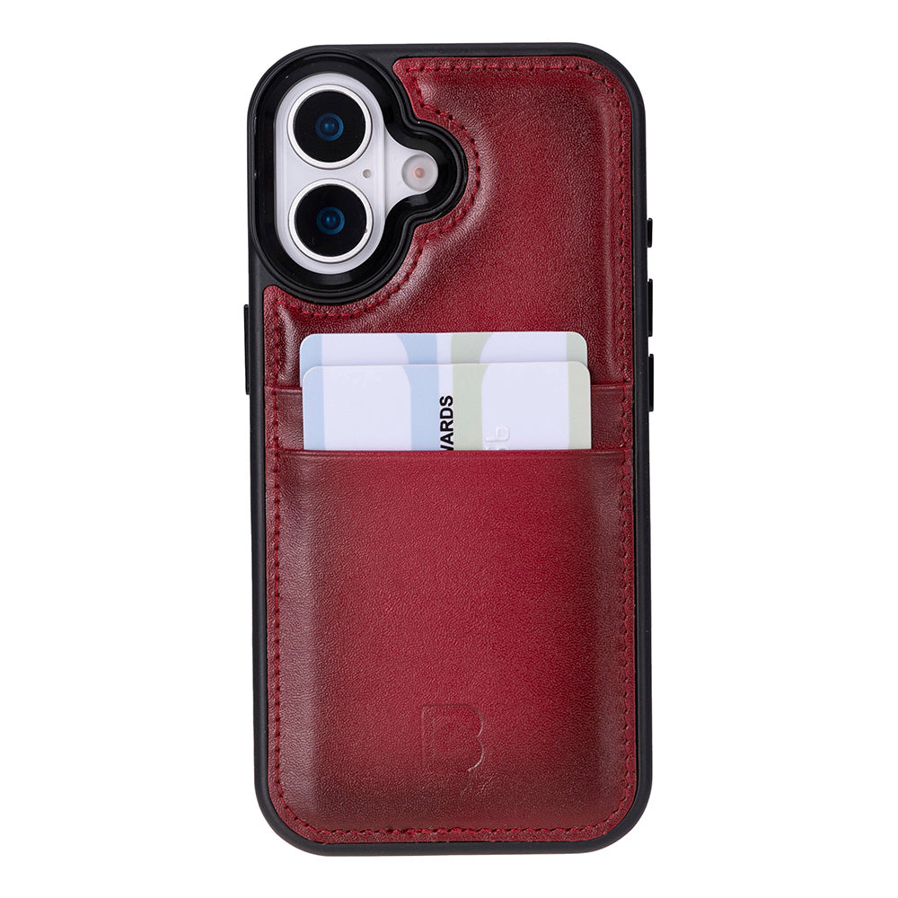 Flex iPhone 17 Deri Kılıf (Kartlık, Bouletta)