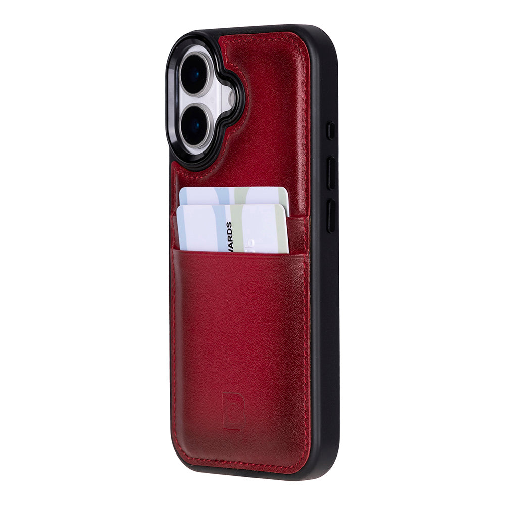 Flex iPhone 17 Deri Kılıf (Kartlık, Bouletta)