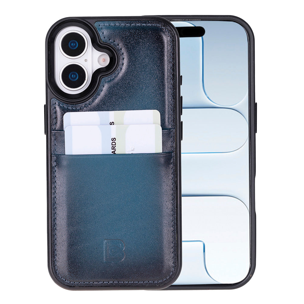 Flex iPhone 17 Deri Kılıf (Kartlık, Bouletta)