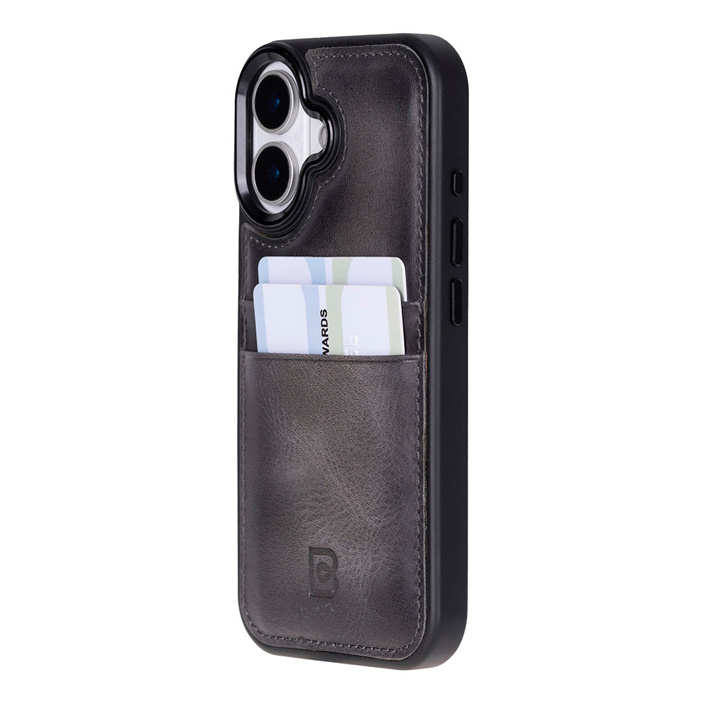 Flex iPhone 17 Deri Kılıf (Kartlık, Bouletta)