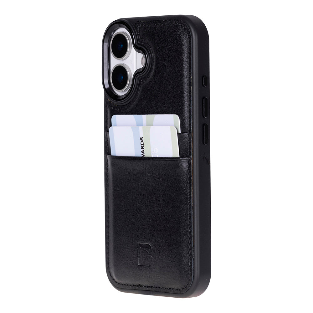 Flex iPhone 17 Deri Kılıf (Kartlık, Bouletta)