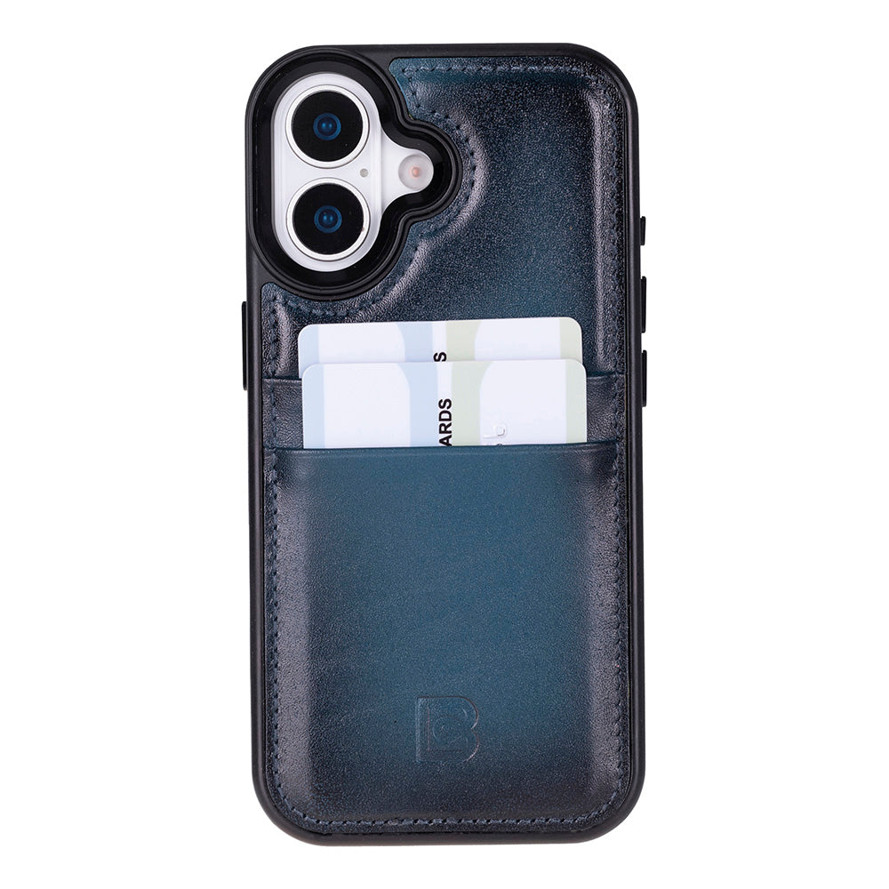 Flex iPhone 17 Deri Kılıf (Kartlık, Bouletta)