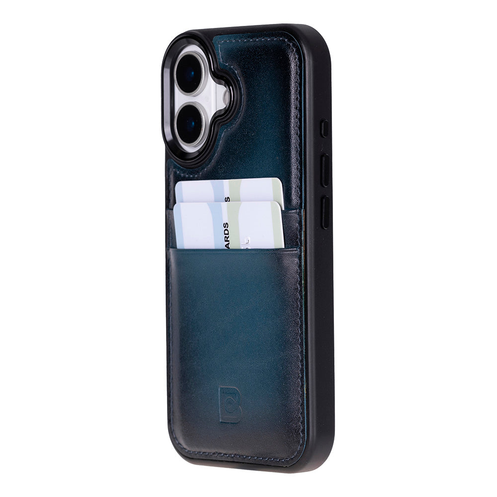 Flex iPhone 17 Deri Kılıf (Kartlık, Bouletta)
