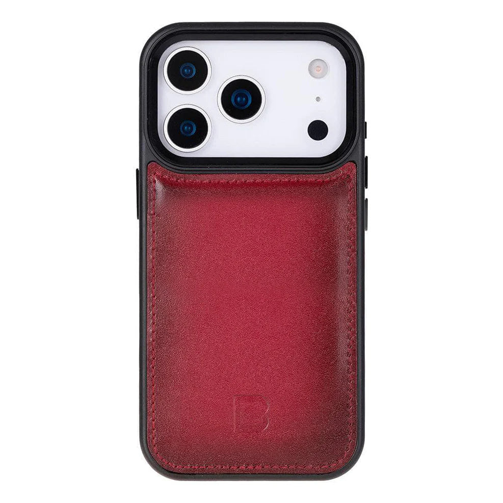 Magic iPhone 17 Pro Deri Ayrılabilir Cüzdan Kılıf (RFID, Bouletta)