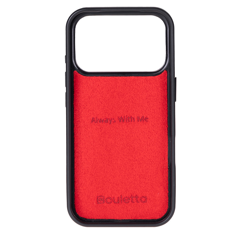 Flex iPhone 17 Pro Leather Case (Card Holder, Bouletta)