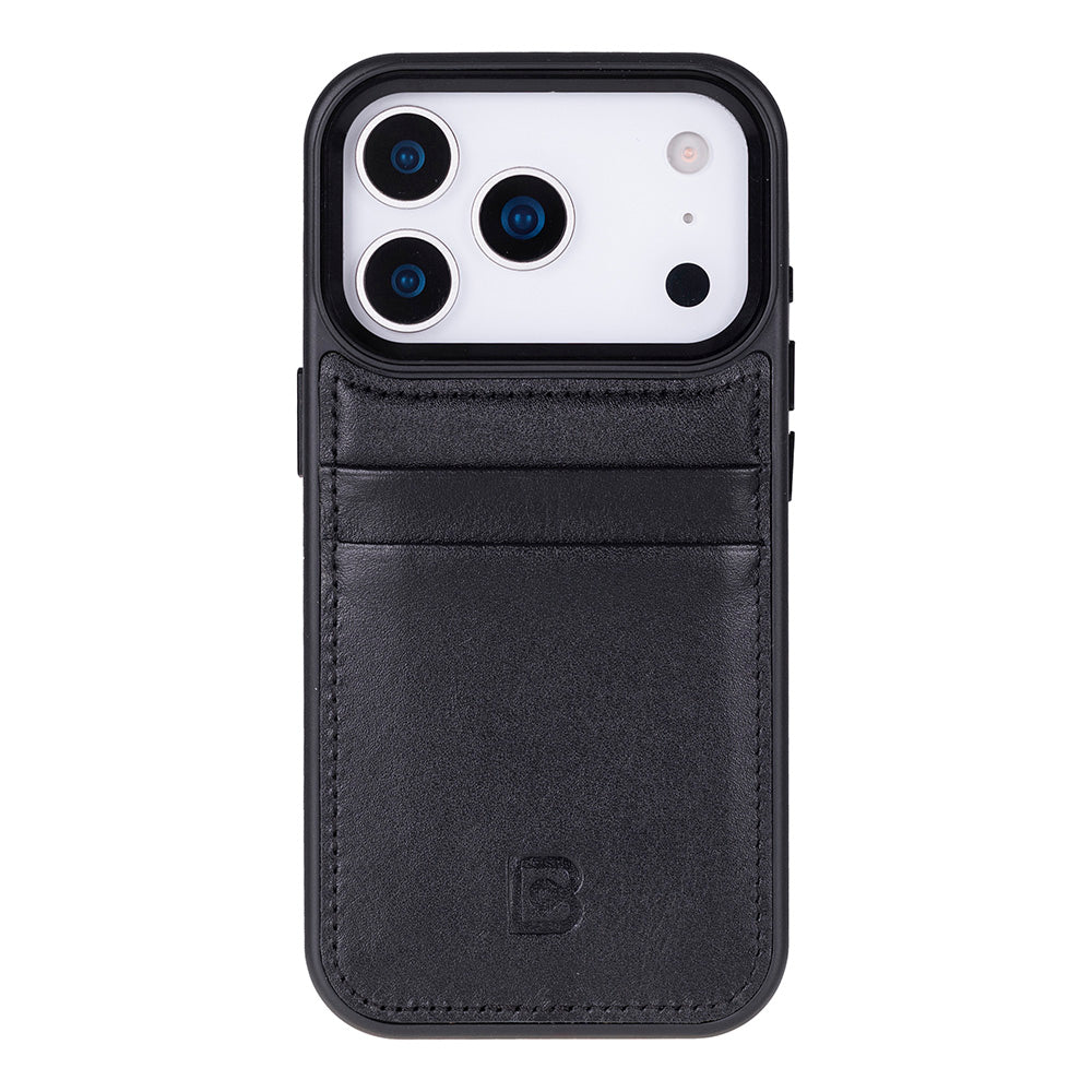 Flex iPhone 17 Pro Leather Case (Card Holder, Bouletta)