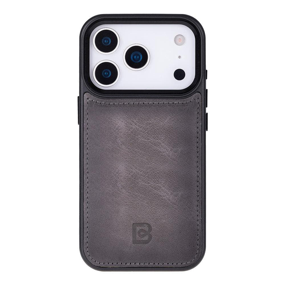 Magic iPhone 17 Pro Deri Ayrılabilir Cüzdan Kılıf (RFID, Bouletta)