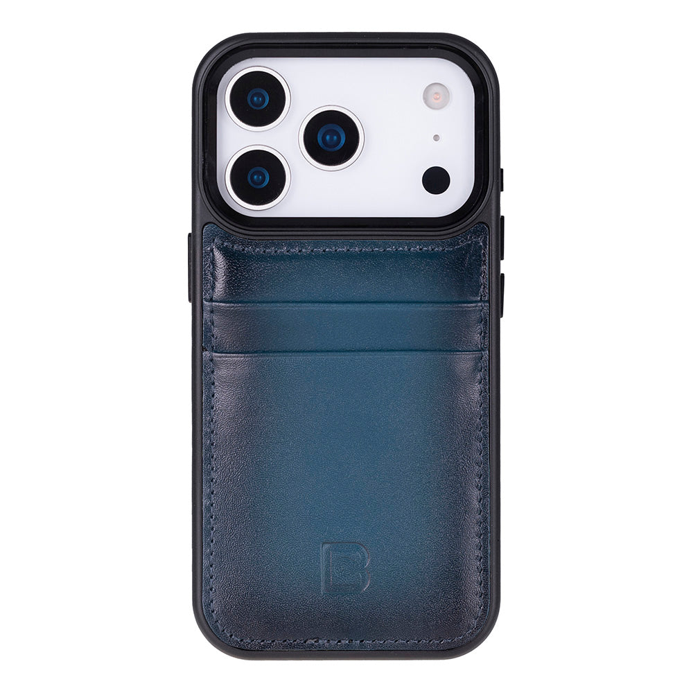 Flex iPhone 17 Pro Leather Case (Card Holder, Bouletta)