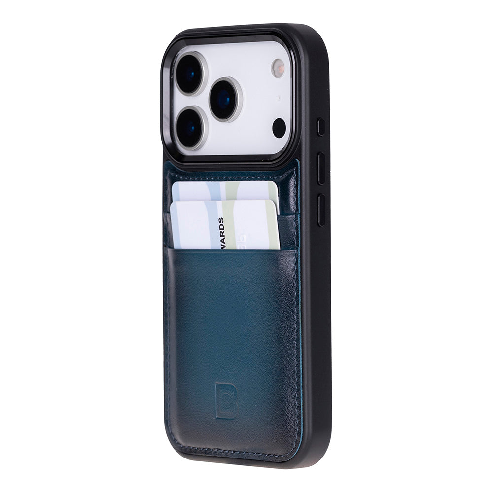 Flex iPhone 17 Pro Leather Case (Card Holder, Bouletta)