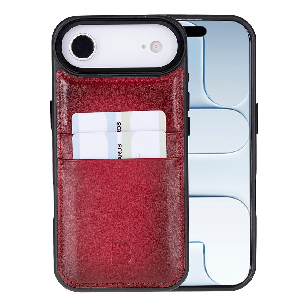 Flex iPhone 17 Air Leather Case (Card Holder, Bouletta)